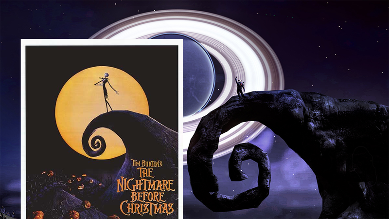 Illustration for article titled No Man's Sky Player Recreates The Nightmare Before ChristmasÂ